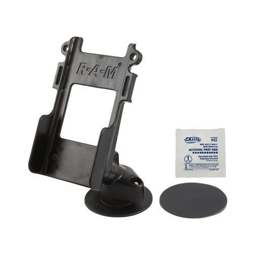 RAP-SB-178-BC1U :: RAM Flex Adhesive Dashboard Mount with Belt Clip Adapter