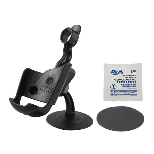 RAM Lil Buddy™ Adhesive Dash Mount for Garmin Astro 220, GPS 60 + More