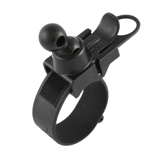 RAP-SB-187RU :: RAM EZ-Strap™ Rail Mount with Double Ball Adapter