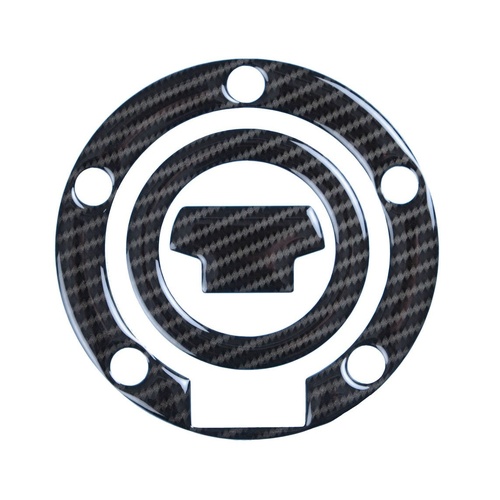 R&G Racing Red Dynamic Fuel  Cap Surround -Carbon
