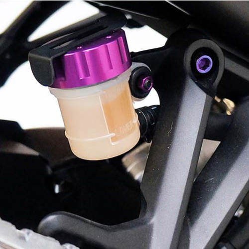 Pro-Bolt Aluminium Round Rear Brake Reservoir Cap (RESR10Z3)