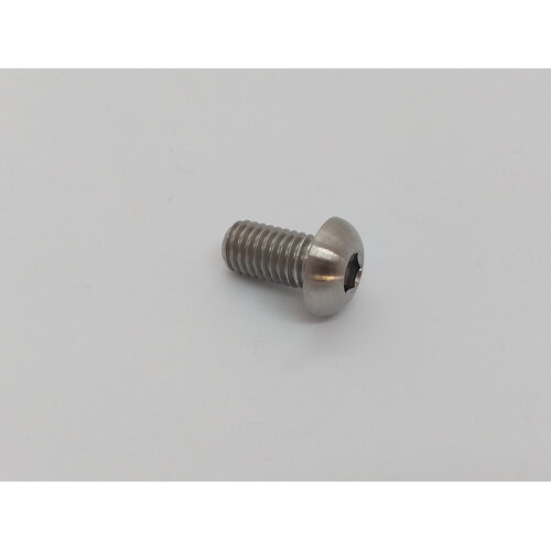 RaceFasteners M6 x 1 Titanium Button Socket Head Bolt (10mm)