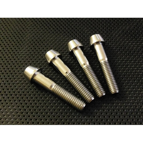 RaceFasteners Titanium Tapered Socket Fork Bottom Pinch Bolts To Suit Ducati Panigale 959 (2015 - 2017)