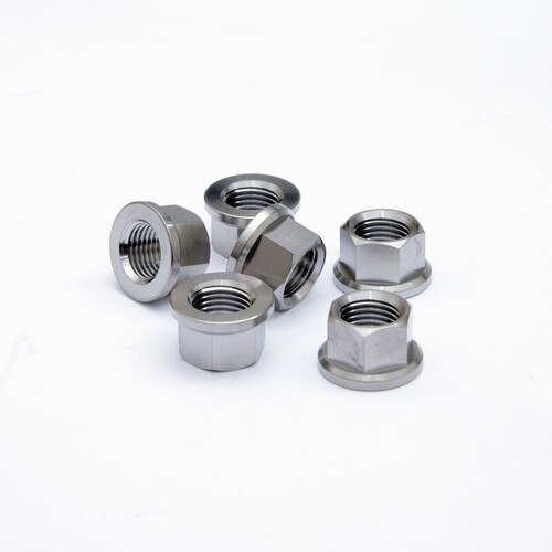 R&G Racing Titanium Sprocket Nut - Titanium - M10X1.5 - 6 pack