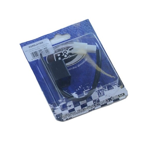 R&G Racing LED Flasher Relay (2-pin, OEM Block) To Suit Most Honda, Kawasaki And Yamaha Models