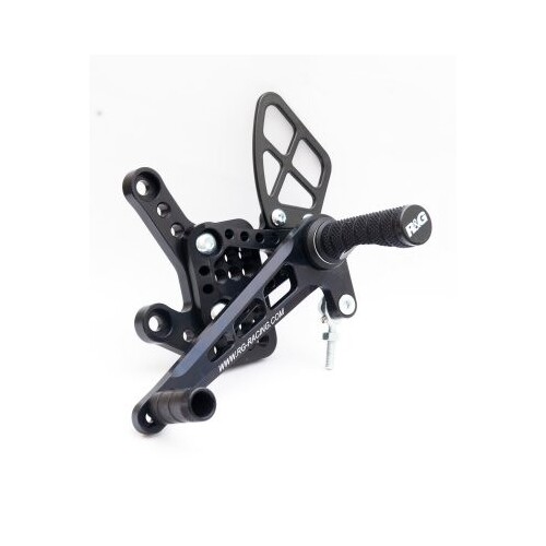 R&G Racing Adjustable Rearsets - Kawasaki ZX10-R '11-'15 (Road Shift)