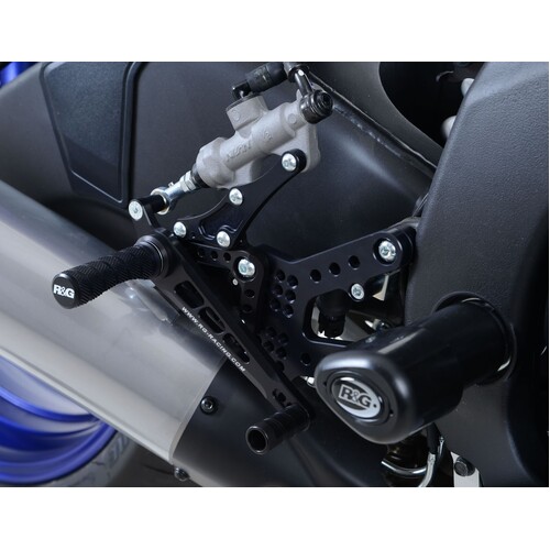 R&G Racing Adjustable Rearsets To Suit Yamaha YZF-R6 '06-'16