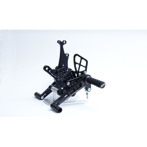 R&G Racing Adjustable Rearsets To Suit Kawasaki ZX10R '16- & ZX-10RR '21-