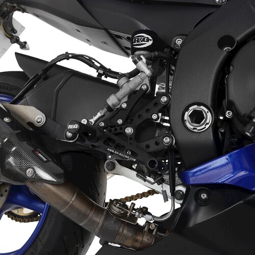 R&G Racing Adjustable Rearsets To Suit Yamaha YZF-R6 '17-