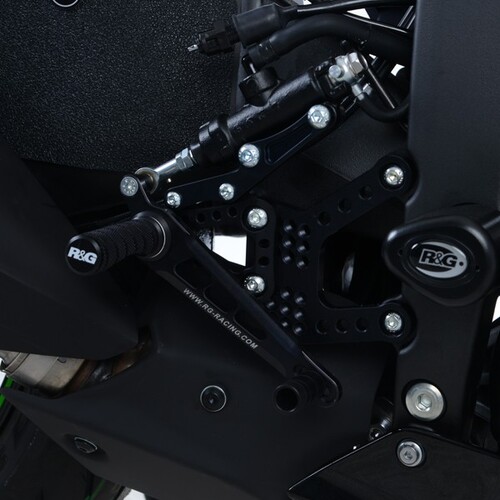 R&G Racing Adjustable Rearsets To Suit Kawasaki ZX-6R '19-