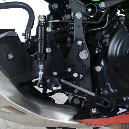 R&G Racing Adjustable Rearset To Suit Kawasaki Ninja 250 '18- & Ninja 400 '18-