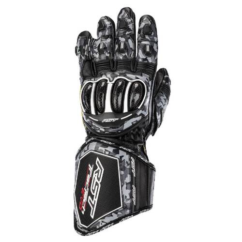 RST TRACTECH EVO-4 CE RACE GLOVE | BLACK CAMO / S