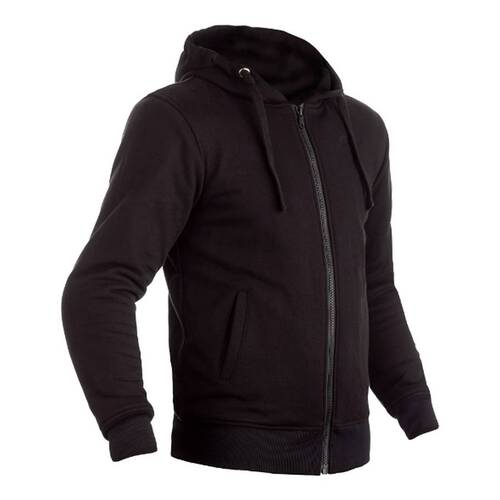 RST ZIP THROUGH KEVLAR HOODY | BLACK /3XL