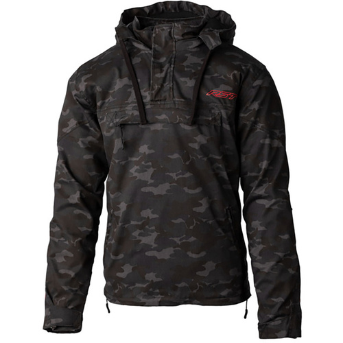 RST LOADOUT 1/4 ZIP CE KEVLAR HOOD| NAVY CAMO (77) / Small