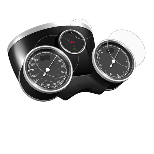 Speedo Angels Dashboard Screen Protector To Suit BSA GOLDSTAR (2022-) 1 x Ultra Clear & 1 x Anti Glare