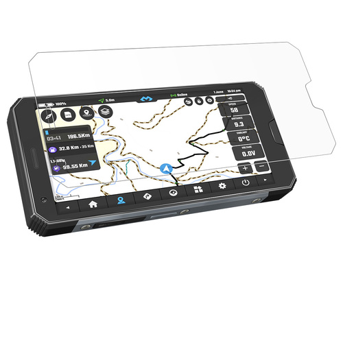 Speedo Angels Dashboard Screen Protector To Suit DMD T665 NAV PHONE  3 x Anti Glare