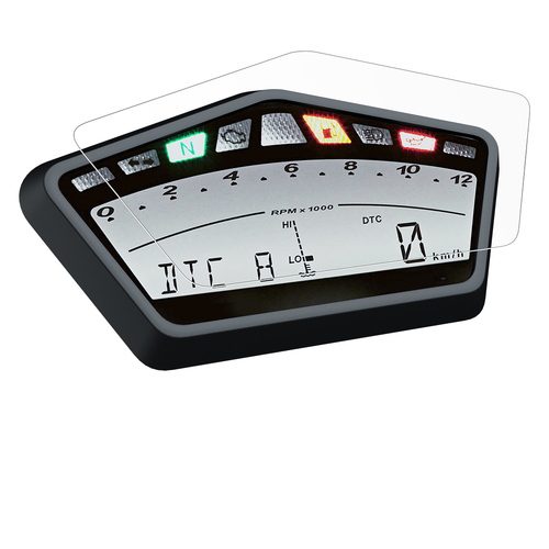 Speedo Angels Dashboard Screen Protector To Suit Various Ducati Models - 2 x Ultra Clear And 2 x Anti Glare