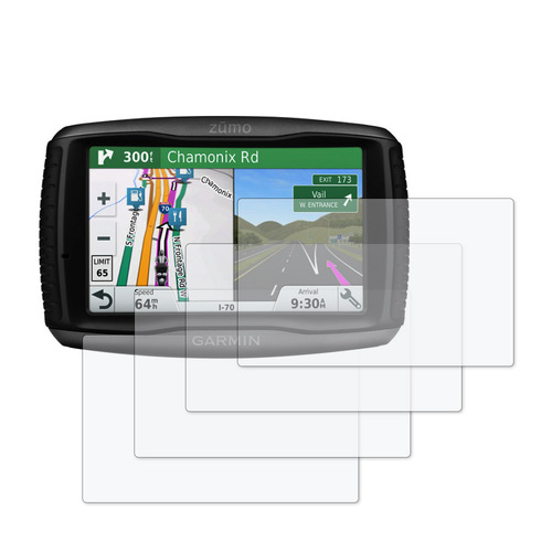 Speedo Angels Dashboard Screen Protector To Suit GARMIN ZUMO 595LM  2 x Ultra Clear & 2 x Anti Glare