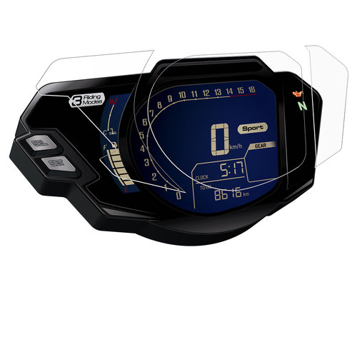 Speedo Angels Dashboard Screen Protector To Suit HONDA CBR250RR (2019-) 2 x Anti Glare