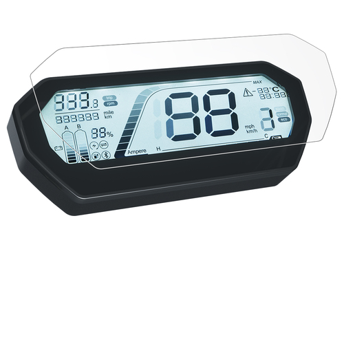 Speedo Angels Dashboard Screen Protector To Suit SUPER SOCO CPX (2021-) 3 x Anti Glare