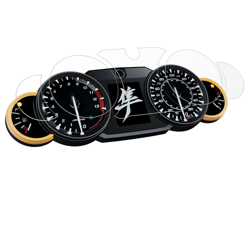 Speedo Angels Dashboard Screen Protector To Suit SUZUKI HAYABUSA (2021-) 2 x Ultra Clear