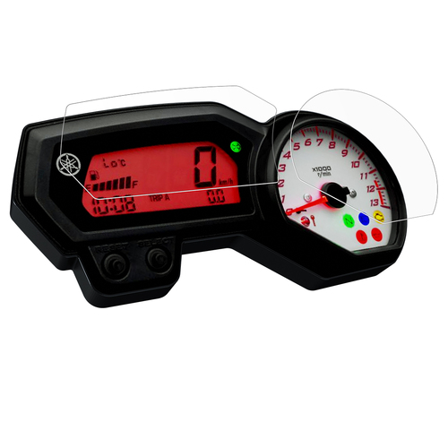 Speedo Angels Dashboard Screen Protector To Suit YAMAHA FZ1 FAZER (2006-) 3 x Ultra Clear