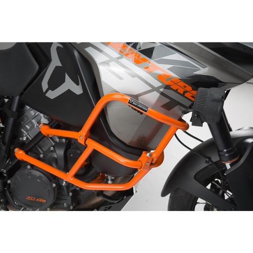 SW-Motech Upper Crash Bar For Original KTM crash bar. Orange. 1290 SAdv R / S (16-), 1090 Adv (16-). (SBL.04.879.10001/O)