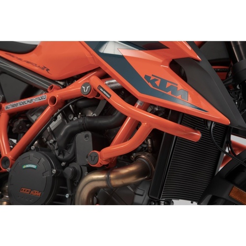 SW-Motech Crash bar. Orange. KTM 1290 Super Duke R / EVO (19-). (SBL.04.915.10000/EB)