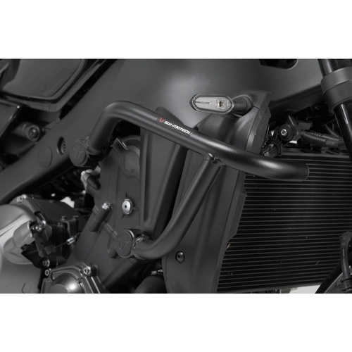 SW-Motech Crash bar. Black. Yamaha MT-09 / SP (20-), XSR900 (21-). (SBL.06.851.10001/B)