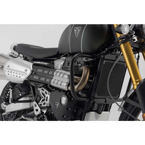 SW-Motech Crash Bar - Black. Triumph Scrambler 1200 (21-). (SBL.11.848.10000/B)