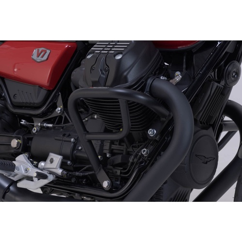 SW-Motech Crash Bar -Black. Moto Guzzi V7/V9 models(SBL.17.847.10000/B)