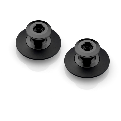 Rizoma Swingarm Spools Black