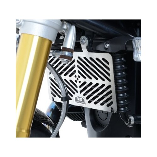 R&G Racing Stainless Oil Cooler Guard To Suit BMW R NINE T '14-
