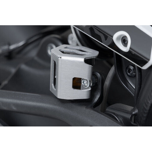 SW-Motech Brake fluid Reservoir Guard - Silver. BMW / Ducati / KTM / Husqvarna models. (SCT.07.174.10102/S)