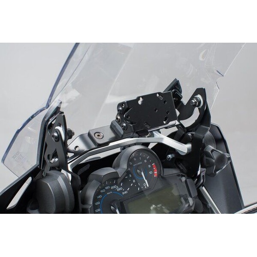 SW-Motech Screen reinforcement. Black. BMW R 1200 GS (12-), R 1250 GS (18-). (SCT.07.174.10800/B)
