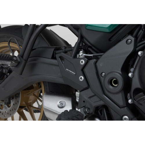 SW-Motech Heel Guard Black. Kawasaki Z650RS (21-). (SCT.08.993.10000/B)
