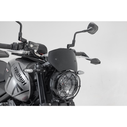 SW-Motech Windscreen.Black. Triumph Trident 660 (21-).(SCT.11.842.10000/B)