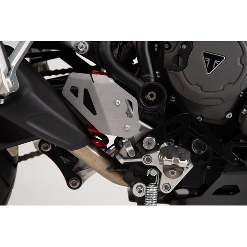 SW-Motech Heel guard Right - Silver. Triumph Tiger 900/GT/Rally/Pro (19-). (SCT.11.953.10000/S)