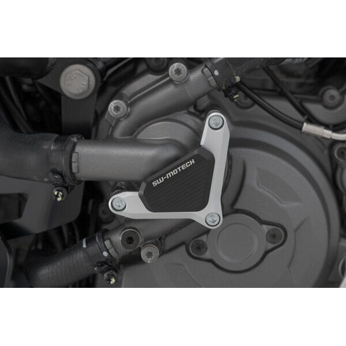 SW-Motech Water pump protection. Silver/black. Ducati models. (SCT.22.114.10002)