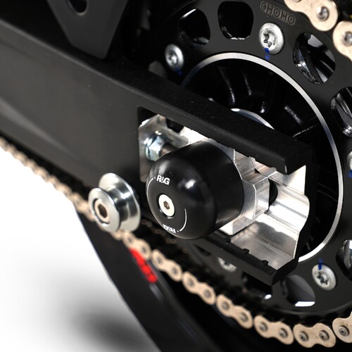 R&G Racing Swingarm Protectors To Suit KTM 790 Duke '18-, 790 Adventure '19-, 890 Duke R '20-, 890 Adventure '20-'22, 1290 Super Adventure (R) '21
