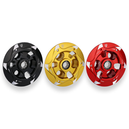 CNC Racing Pressure plate oil bath clutch Ducati with bearing - BICOLOR