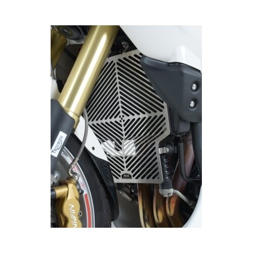 R&G Racing Stainless Steel Radiator and Oil Cooler Guard To Suit Triumph Tiger 1050 and Tiger 1050 Sport