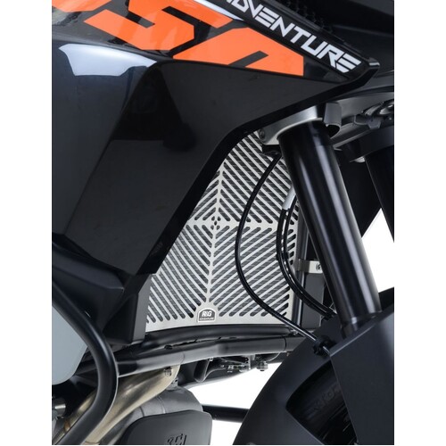 R&G Racing Stainless Steel Radiator Guard To Suit KTM 1050/1190 Adventure '13- and 1290 Super Adventure '15-'20