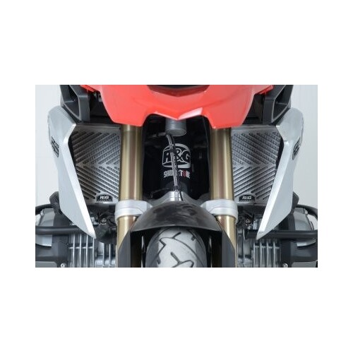 R&G Racing Stainless Steel Radiator Guards (Pair) To Suit BMW R1200GS '13-, BMW R1250 GS '18- & R1250RT '19-