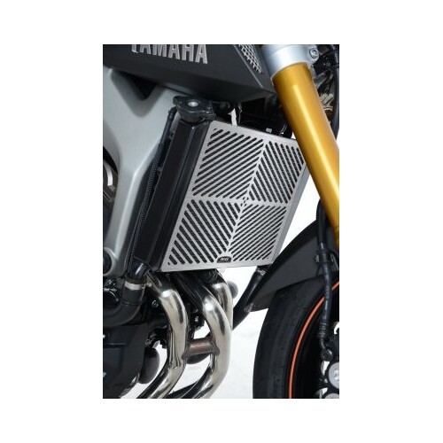 R&G Racing Stainless Steel Radiator Guard To Suit Yamaha MT-09 (FJ-09), MT-09 Tracer (FZ-09) and XSR900 '16-'21 models
