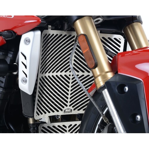 R&G Racing Stainless Steel Radiator Guards To Suit Triumph Speed Triple S  and R '16- & Speed Triple RS '18-'20