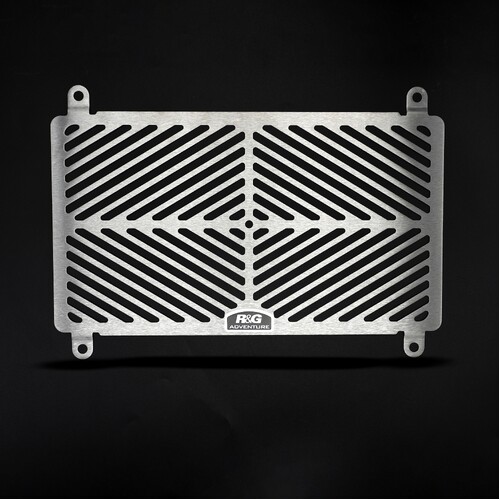R&G Racing Stainless Steel Radiator Guard To Suit Kawasaki Ninja 250/400 '18- & Z400/ Z250 '19-,Z500 (Ninja) '24-, Eliminator 500 '24-