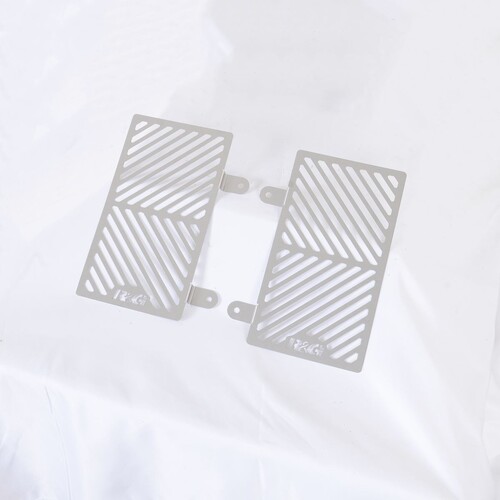 R&G Racing Stainless Steel Radiator Guard To Suit Honda CRF1100L Africa Twin Adventure Sports and CRF1100L Africa Twin Standard Model '20- (2-piece)