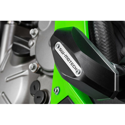 SW-Motech Frame Slider Kit - Black. Kawasaki Ninja ZX-6R 636 (13-). (STP.08.590.11100/B)