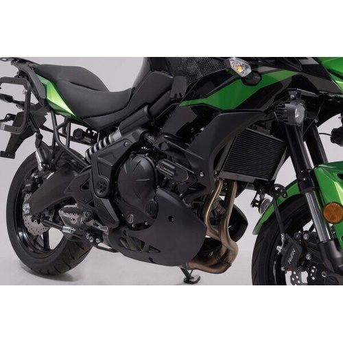 SW-Motech Frame Slider Kit - Black. Kawasaki Versys 650 (14-21). (STP.08.590.11200/B)